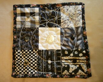 Spiritual Journey Themed Quilted Prayer Cloth - Custom Made