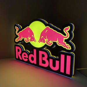 【早い者勝ち！貴重！】★新品★Red Bull  LEDライト★正規品★店舗の装飾や自慢の部屋のインテリアに最適です！ DSC03396.jpg