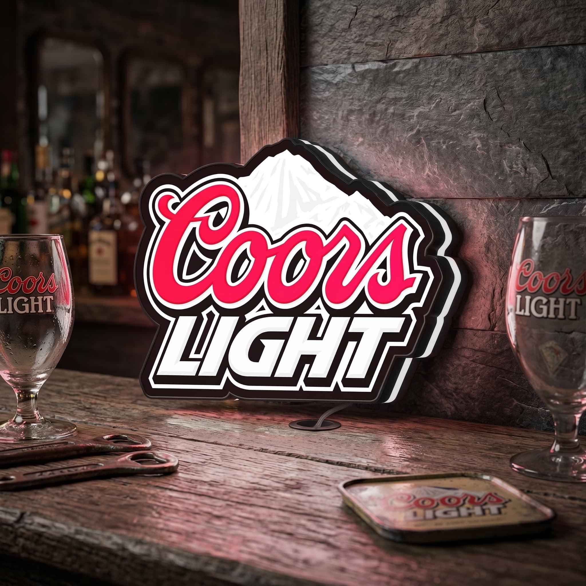 Coors Mountain Led Neon Sign - Etsy