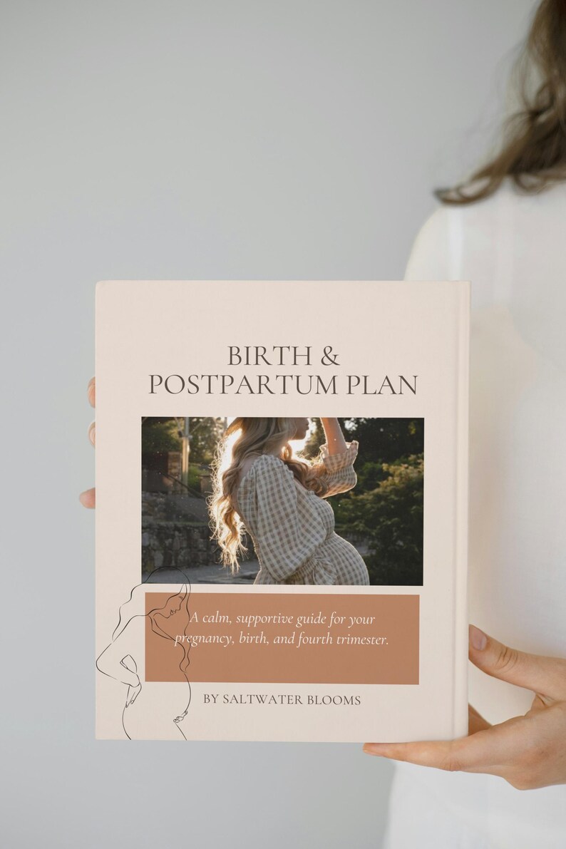 Digital Birth Planner Printable Pregnancy Document Hospital Birth Preparation Template Labor Delivery Organizer Postpartum Planning Guide Newborn Care Preferences Worksheet Expectant Parent Essential Resource Birth Experience Planning Tool