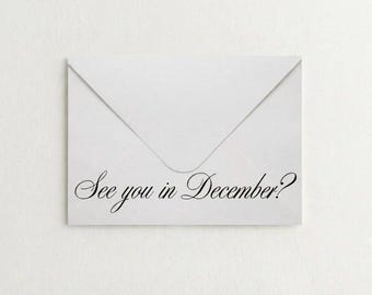 Monthly Love Letter Envelope - Sentimental Keepsake, Anniversary Gift, 5x7 Euro Flap Envelope