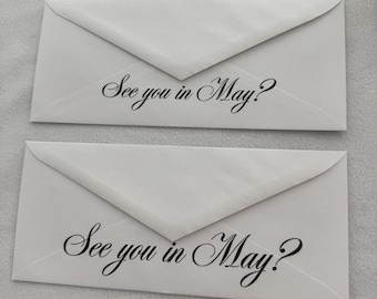 Monthly Love Letter Envelope, custom order for Janisa - Sentimental Keepsake, Anniversary Gift, 4 1/8 x 9 1/2