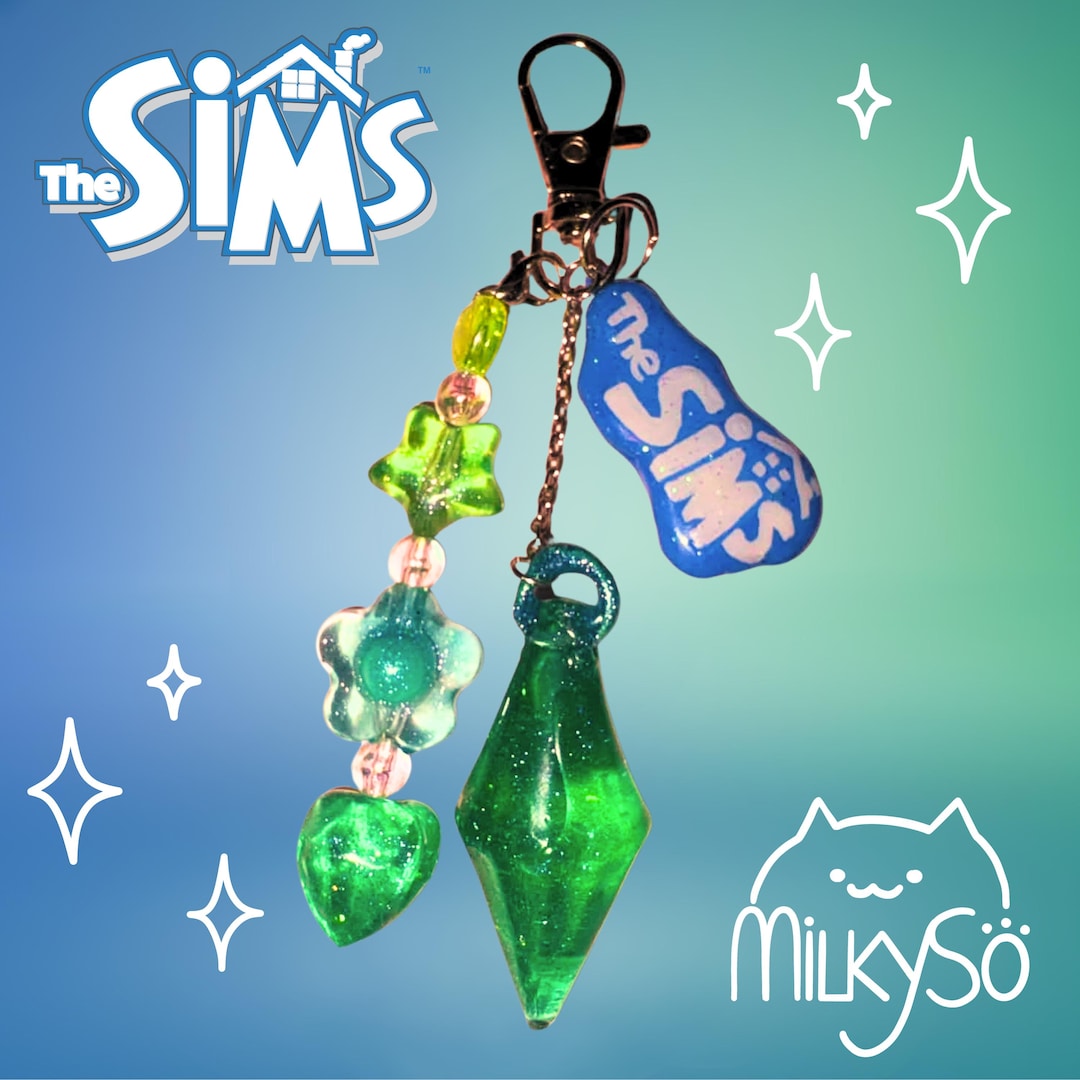 The Sims Inspired Keychain - Etsy