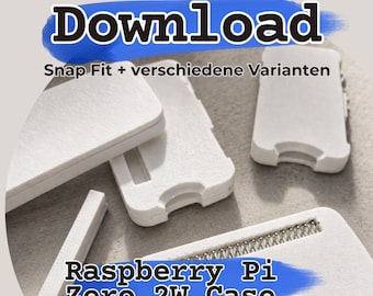 Raspberry Pi Zero 2 W Case STL Download | 3MF Bamboo File | Snap-Fit Case for A1 Mini, DIY Smart Home