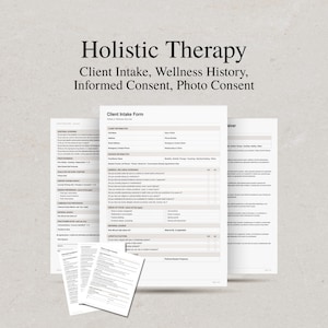 Formularpaket für ganzheitliche Therapeuten und Wellness-Anbieter, Klientenaufnahme, Haftungsausschluss nach Aufklärung, Fotoeinwilligung (PDF)