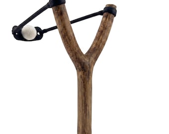 Walnut Finish, Hemp Grip Handmade Wooden Tree Branch Slingshot - Etsy