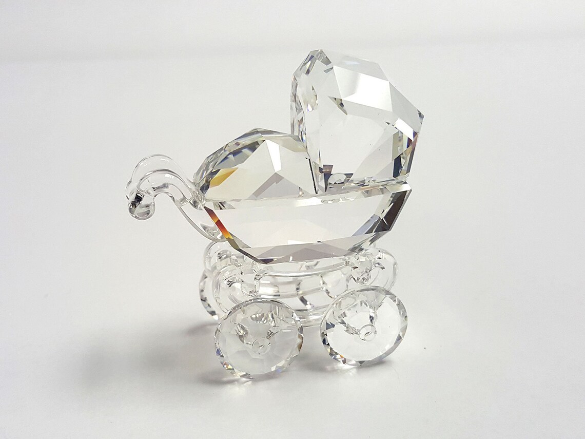 Swarovski Crystal Baby Carriage 7473 NR 000 005 Etsy