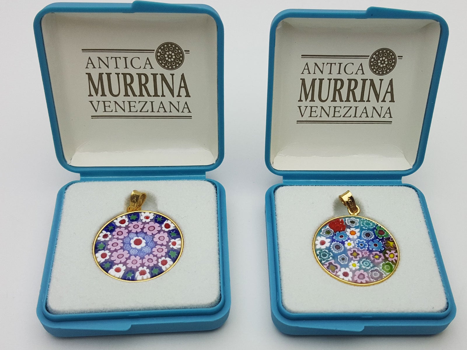 Antica Murrina Mosaic Murano Glass Necklace Jewelry Venice Jovon