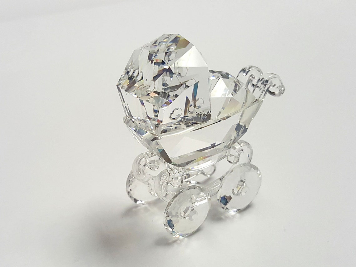 Swarovski Crystal Baby Carriage 7473 NR 000 005 Etsy