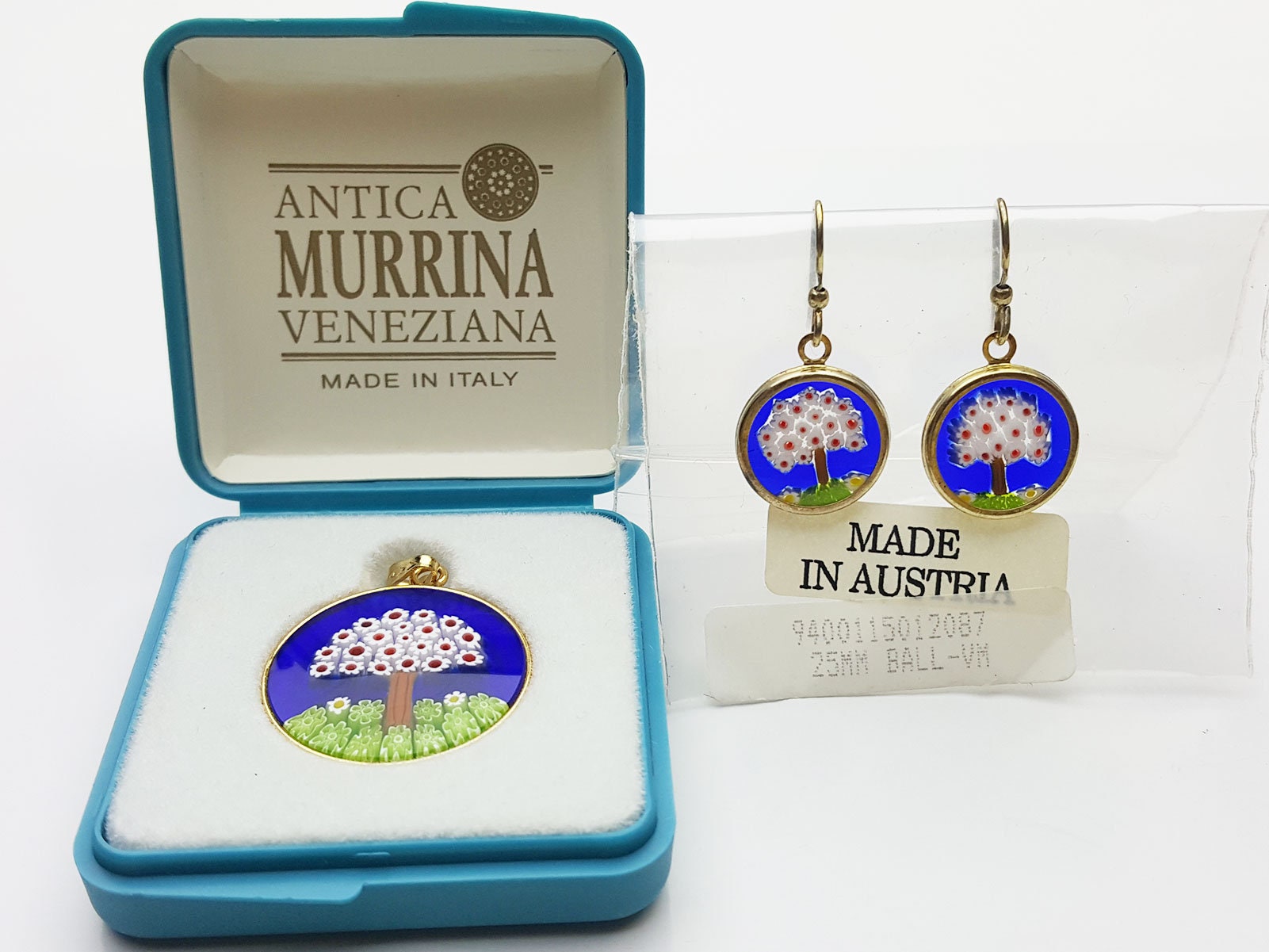 Glass Earrings: Iris Earrings - Antica Murrina Collection - Original Murano  Glass OMG