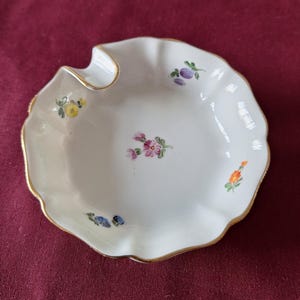 Dresden Vintage Porcelain Trinket Dish 1930s