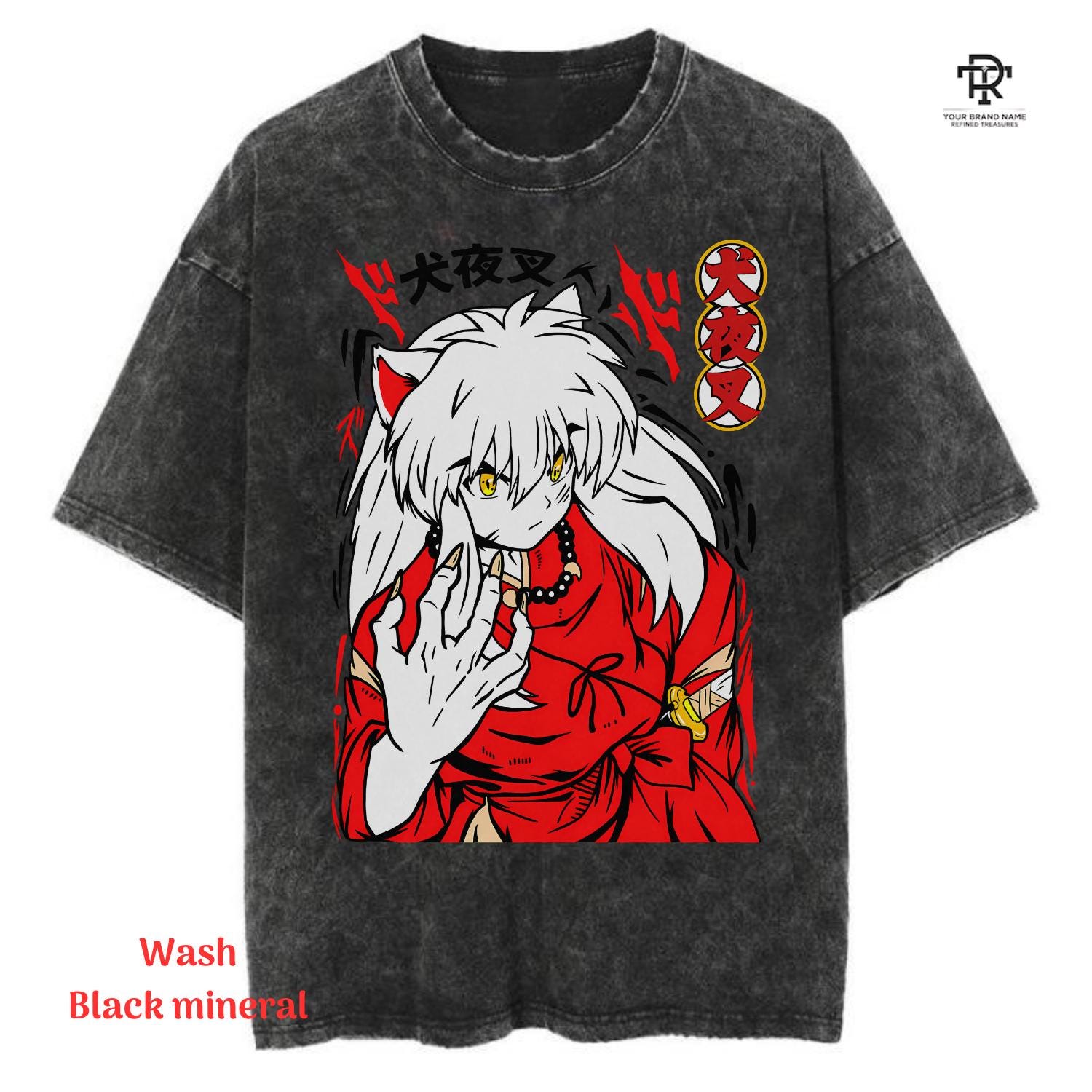 Inuyasha Vintage Tee - Etsy