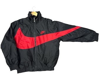 Vintage 80s Nike Made In USA Big Logo Windbreaker