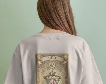 Couleurs confortables, T-shirt Leo Court Queen Energy, Vêtements de basketball Zodiac