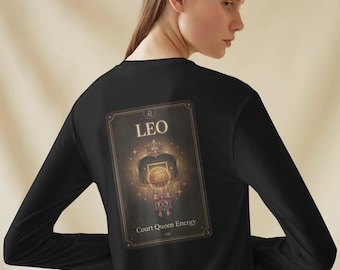 Couleurs confortables, chemise à manches longues de basket-ball Lion, zodiaque, énergie de la cour, cadeau astrologie