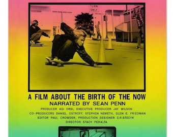 Poster Dogtown Z-Boys Skateboarding – Art documentaire vintage surf et skate