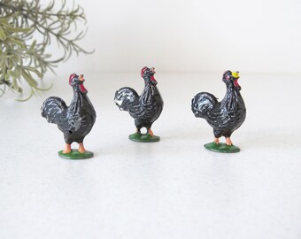 Crystal Element Studded Bouncing Rooster FIGURINE 24K Gold Plated #CRT15 Crystal Element Studded Bouncing Rooster FIGURINE 24K Gold Plated #CRT15