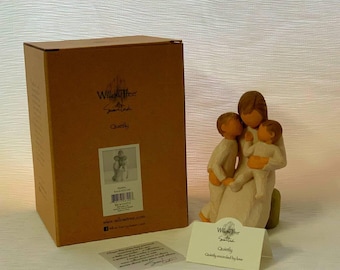 Willow Tree Quietly, Sculpted Hand-Painted Figure #26100