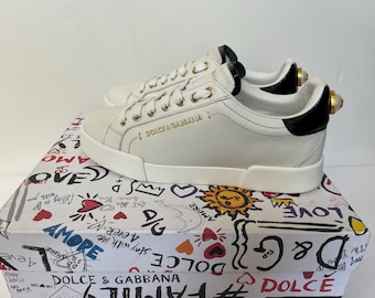 Dolce & Gabbana leather sneakers EU 38 Vintage