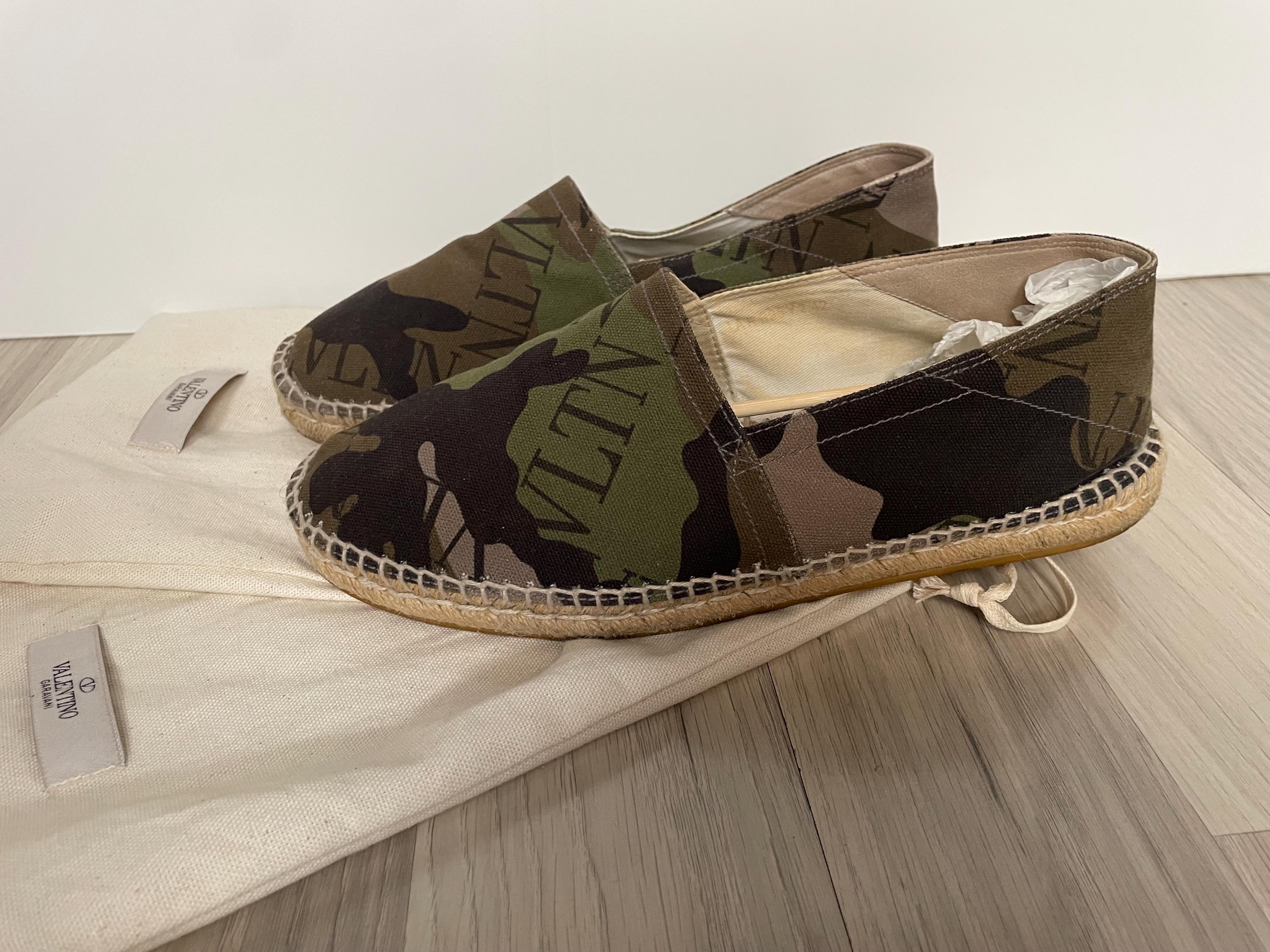 Valentino Garavani Mens Camo Espadrilles Size 8 Valentino Espadrilles - Men main image 2