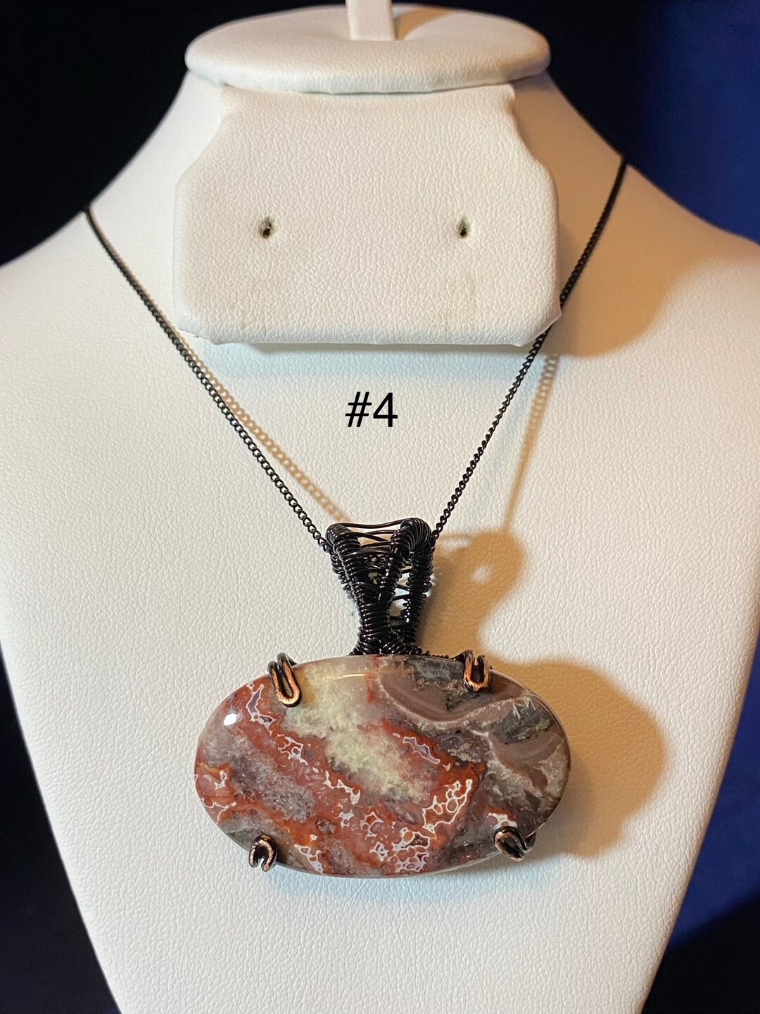 Collier Ancien Mexicain Avec Pendentif En Cuivre Et Laiton - Style Ethnique