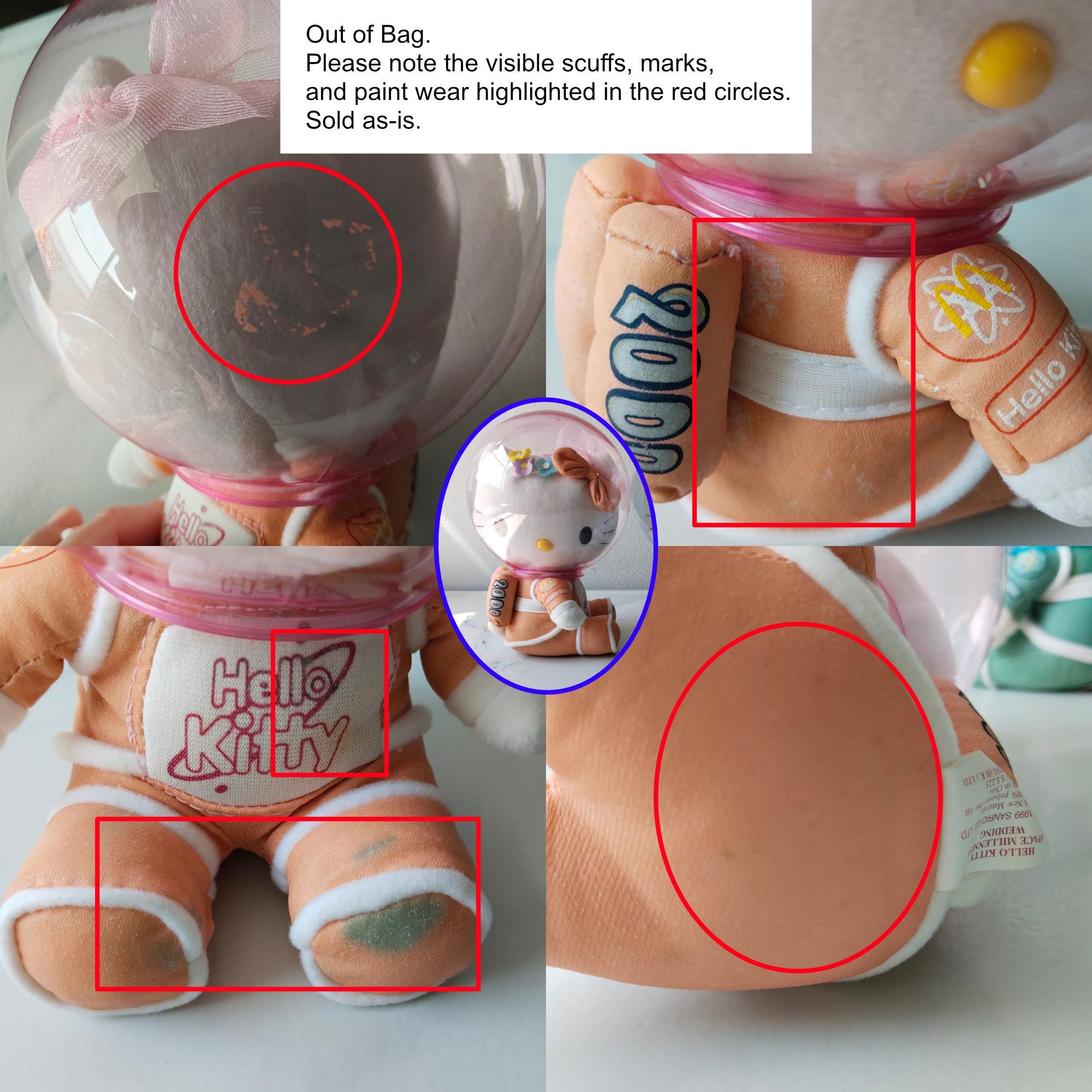 Vintage 1999 Mcdonald's Hello Kitty Wedding Collection | Complete