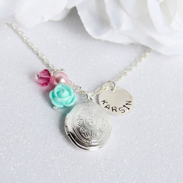 Little Girl Locket Etsy