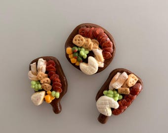 Magneet van polymeerklei voor charcuterie – handgemaakte koelkastdecor