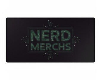 Tappetino da scrivania con circuito stampato / Merchandising nerd, spazio di lavoro tecnologico