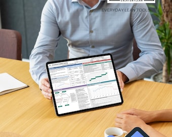 A3 Problem Solving Template | Lean Root Cause Analysis, Continuous Improvement (Excel Download)