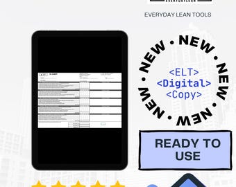 5S Audit Checklist – Editable Excel Template for Lean & Workplace Organisation