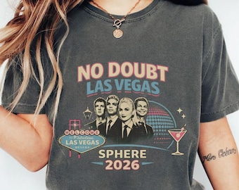 No Doubt Las Vegas Sphere 2026 Shirt, Gwen Stefani Vegas Residency Tee, Retro Concert Merch