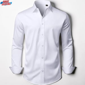 Wrinkle Free Stretch Button Down Shirt