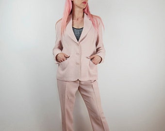 Vintage Blush Pink Pantsuit