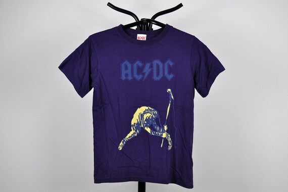 Purple ac dc shirt Clearance