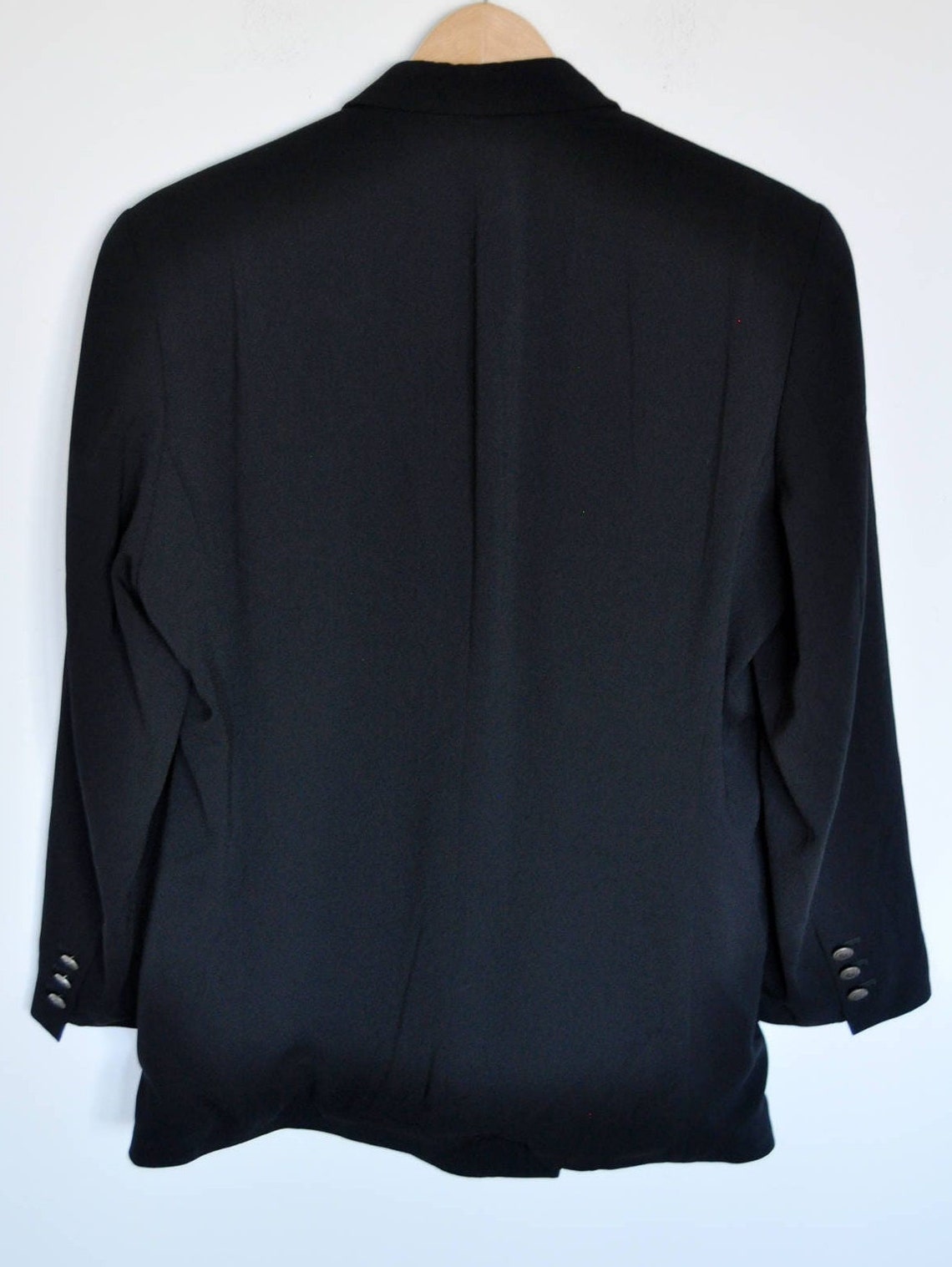 Vintage Bogie Oversized Long Black Minimalist Blazer Jacket - Etsy