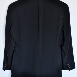 Vintage Bogie Oversized Long Black Minimalist Blazer Jacket - Etsy