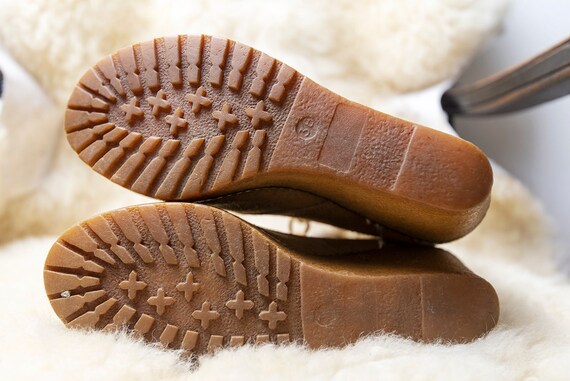 Vintage Reebok Two Tone Brown Suede 