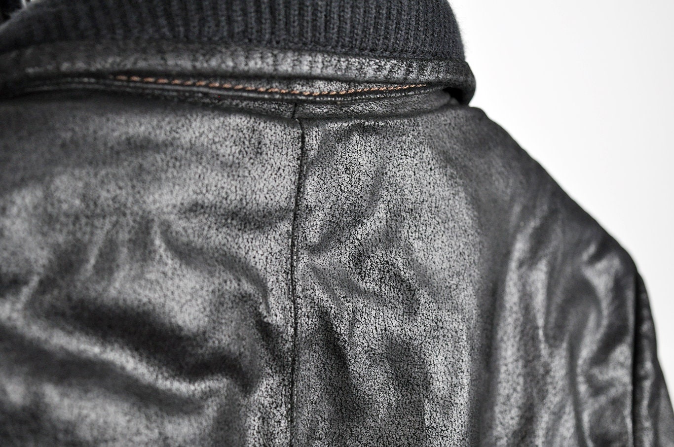 ジャケット・アウター Rare Black Zip Mouton Jacket archive 00s Black Mouton Fur Jacket | HipHopCloset.com