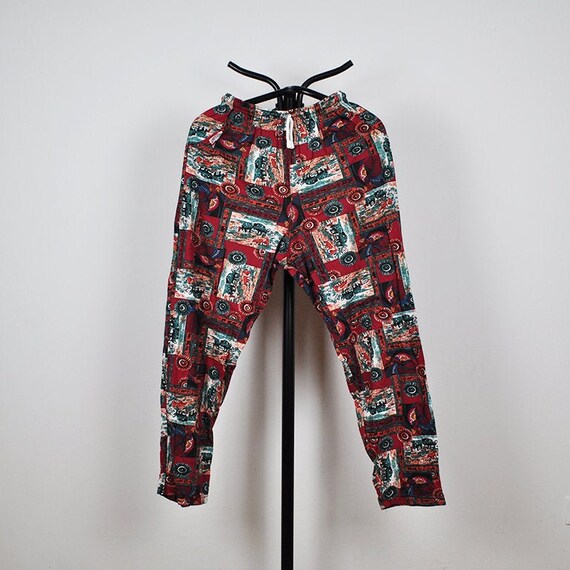 Vintage Unisex Colorful Lounge Beach Native Americ