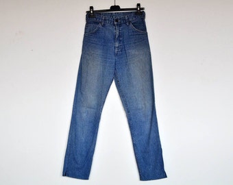 Vintage Levi's Back Zipper Pockets High Waist Skinny Jeans