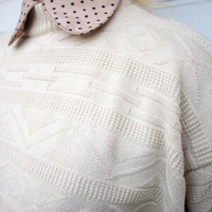 Vintage Unisex Knit Pullover Sweater image 3