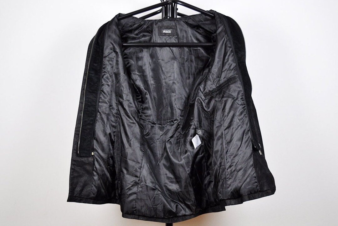 ジャケット・アウター Rare Black Zip Mouton Jacket archive 00s 予約販売】ムートンジップジャケット / Mouton Zip Jacket – BLACKANT