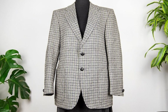 Vintage Westbury Classic Wolle Hahnentritt-Jagd-Blazer-Jacke - Etsy.de