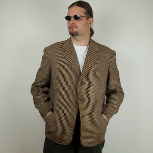 Vintage Brown Mens Blazer