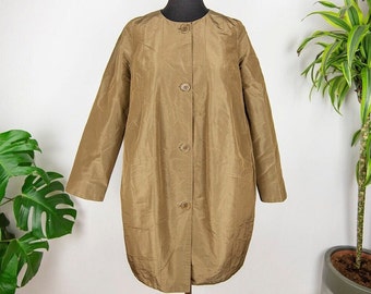 Vintage Bronze Bubble Coat