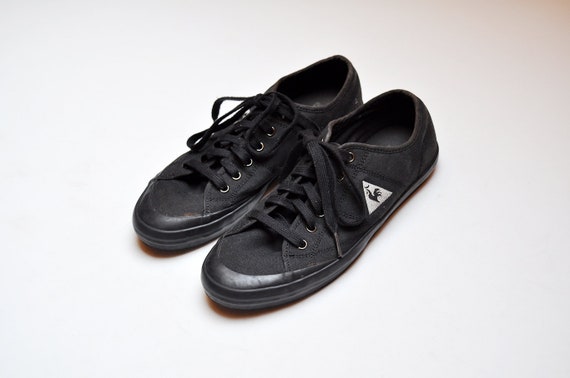 vintage black sneakers
