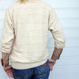 Vintage Unisex Knit Pullover Sweater image 4