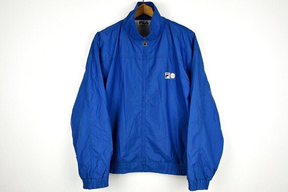 Buy Vintage FILA Athletics Blue Track Jacket Online in India - Etsy