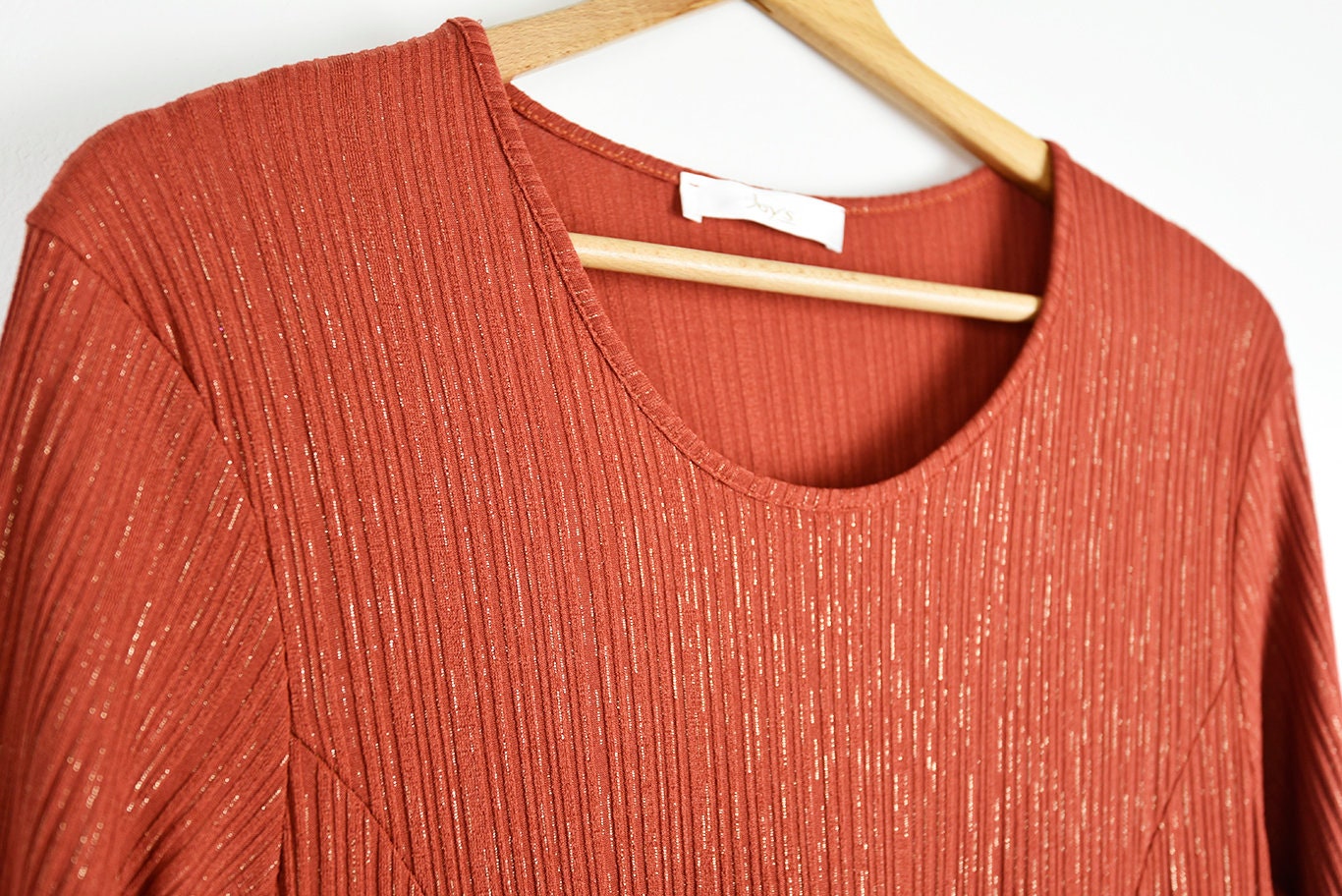 open lace back dress Burnt Orange Shirred Long Sleeve Sorelle Midi Dress